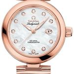 Omega De Ville Ladymatic 425.62.34.20.55.004 (2026) - Parelmoer wijzerplaat 34mm Roségoud (1/1)