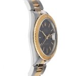 Rolex Datejust Turn-O-Graph 16263 (2002) - Black dial 36 mm Gold/Steel case (5/8)