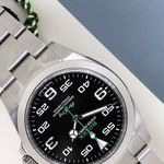 Rolex Air-King 126900 (2024) - Zwart wijzerplaat 40mm Staal (4/8)