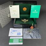 Rolex Cellini 6621/8 (1990) - Grey dial 26 mm Yellow Gold case (3/8)