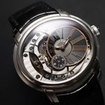 Audemars Piguet Millenary 4101 15350ST.OO.D002CR.01 (2012) - Black dial 47 mm Steel case (3/8)