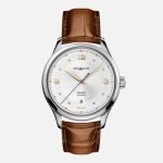 Montblanc Heritage 128672 (2024) - Silver dial 40 mm Steel case (3/3)