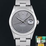 Rolex Oyster Perpetual Date 15200 (1998) - Grey dial 34 mm Steel case (1/8)