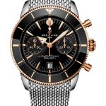 Breitling Superocean Heritage 42 UB0156H11B1A1 (2026) - Zwart wijzerplaat 42mm Goud/Staal (1/1)