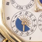 Gérald Genta Unknown g2747 (Unknown (random serial)) - White dial 33 mm Yellow Gold case (5/8)