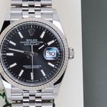 Rolex Datejust 36 126234 (2026) - Black dial 36 mm Steel case (5/8)