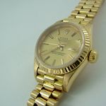 Rolex Lady-Datejust 69178 (1987) - Champagne dial 26 mm Yellow Gold case (3/6)