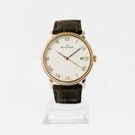 Blancpain Villeret 6630-3631-55B (2024) - Wit wijzerplaat 42mm Roségoud (1/1)