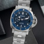 Panerai Luminor Submersible PAM02068 (Unknown (random serial)) - Blue dial 42 mm Steel case (1/8)