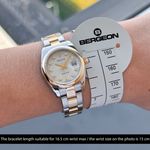 Rolex Lady-Datejust 179163 (2004) - Silver dial 26 mm Gold/Steel case (2/8)