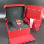 Cartier Tank Louis Cartier WGTA0093 (2022) - Red dial 26 mm Yellow Gold case (8/8)