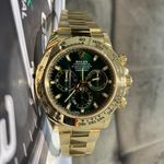 Rolex Daytona 116508 (2023) - Green dial 40 mm Yellow Gold case (6/7)