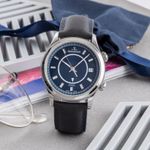 Jaeger-LeCoultre Master Memovox Q141848J (2017) - Blue dial 40 mm Steel case (1/8)