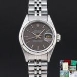 Rolex Oyster Perpetual Lady Date 69190 (1984) - 26 mm Steel case (1/8)
