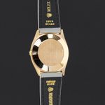 Rolex Cellini 4133 (1981) - Blue dial 31 mm Yellow Gold case (7/8)