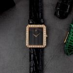 Piaget Protocole 90155 (Onbekend (willekeurig serienummer)) - Zwart wijzerplaat 26mm Geelgoud (5/8)