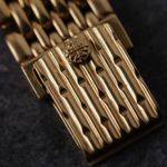 Patek Philippe Golden Ellipse 3738 (2000) - Blue dial 31 mm Yellow Gold case (5/6)