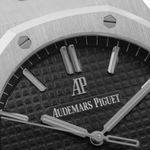 Audemars Piguet Royal Oak Selfwinding 15500ST.OO.1220ST.03 (2021) - Zwart wijzerplaat 41mm Staal (3/8)