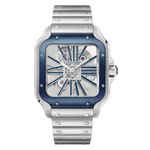 Cartier Santos WHSA0026 (2025) - Transparant wijzerplaat 48mm Staal (1/1)