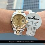 Rolex Datejust 36 116233 (2010) - Champagne dial 36 mm Gold/Steel case (2/4)