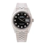 Rolex Datejust 36 126234 (2024) - Zwart wijzerplaat 36mm Staal (1/4)