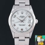 Rolex Oyster Perpetual Date 15200 (1996) - 34mm Staal (1/8)