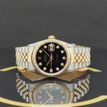 Rolex Datejust 36 16233 (1995) - Black dial 36 mm Gold/Steel case (4/7)