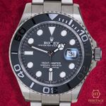 Rolex Yacht-Master 42 226627 (Unknown (random serial)) - Black dial 42 mm Titanium case (1/8)