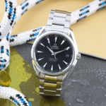 Omega Seamaster Aqua Terra 231.10.42.21.01.003 (Onbekend (willekeurig serienummer)) - Zwart wijzerplaat 42mm Staal (1/8)