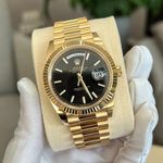 Rolex Day-Date 228238 (2026) - Zwart wijzerplaat 40mm Geelgoud (1/8)