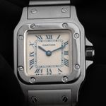 Cartier Santos Galbée 1565 (2004) - 24 mm Steel case (3/8)