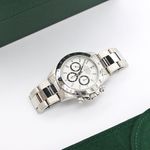 Rolex Daytona 16520 (Unknown (random serial)) - White dial 40 mm Steel case (2/8)