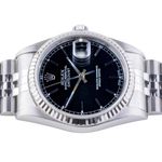 Rolex Datejust 36 16234 (2000) - Black dial 36 mm Steel case (5/8)
