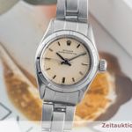 Rolex Oyster Perpetual 6723 (1972) - Silver dial 26 mm Steel case (3/8)