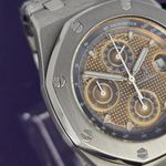 Audemars Piguet Royal Oak Offshore Chronograph 25721ST.OO.1000ST.01 (Unknown (random serial)) - Beige dial 42 mm Steel case (3/4)