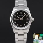 Rolex Oyster Perpetual 31 67480 (1998) - Black dial 31 mm Steel case (1/8)