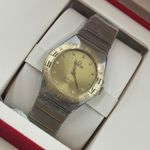 Omega Constellation Quartz 131.20.28.60.58.001 (2024) - Geel wijzerplaat 28mm Staal (8/8)