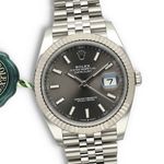 Rolex Datejust 41 126334 (2022) - Grey dial 41 mm Steel case (7/8)