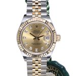 Rolex Lady-Datejust 279173 (2023) - Champagne dial 28 mm Gold/Steel case (3/7)