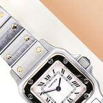 Cartier Santos Galbée W20012C4 (1998) - 24 mm (3/8)