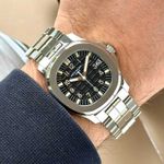 Patek Philippe Aquanaut 5066 (2000) - Black dial 36 mm Steel case (6/8)