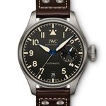 IWC Big Pilot IW501004 (2024) - Zwart wijzerplaat 46mm Titanium (1/1)