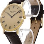 Patek Philippe Calatrava 3590 (Unknown (random serial)) - Gold dial 36 mm Yellow Gold case (3/5)