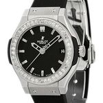 Hublot Classic Fusion Quartz 581.NX.1170.RX.1104 (2023) - Zwart wijzerplaat 33mm Titanium (1/2)