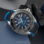 Omega Seamaster Planet Ocean 215.32.46.21.03.001 (Onbekend (willekeurig serienummer)) - Blauw wijzerplaat 46mm Staal (2/8)