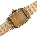 Cartier Santos 887901 (Unknown (random serial)) - Champagne dial 29 mm Yellow Gold case (4/8)