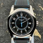 Patek Philippe Calatrava 6007G-011 (2026) - Black dial 40 mm White Gold case (2/8)