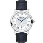 Montblanc Star 124341 (2023) - Zilver wijzerplaat 39mm Staal (2/2)