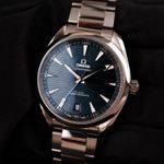 Omega Seamaster Aqua Terra 220.10.41.21.03.004 (2020) - Blue dial 41 mm Steel case (1/8)