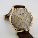 Marvin Vintage Unknown (1950) - White dial 35 mm Yellow Gold case (6/8)